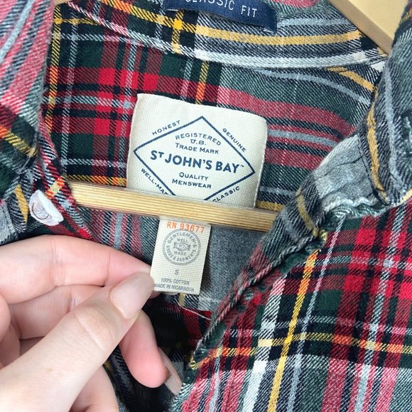 Flannel Long Sleeve Top - Picture 4 of 4